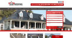 Desktop Screenshot of jcb-roofing.com